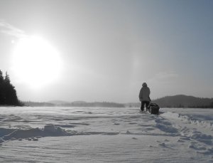 En route to Ishpatina Ridge!  