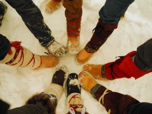 LOTN winter moccasins