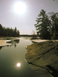 Sunrise on Golden Pond