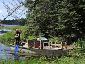 Our 3-season shipping department (it gets even more difficult in the winter!)