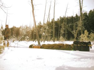 fully loaded 12' freight toboggan